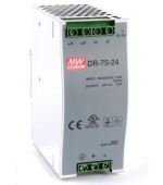Planet PWR-75-24, Mean Well průmyslový zdroj na DIN lištu, 24V DC, 75W