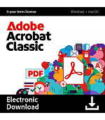 Acrobat Pro 2024 (Classic) for ENT MP ML (+CZ) Government Term License (Set up as 36 month) 1 User, Level 1, 1-9
