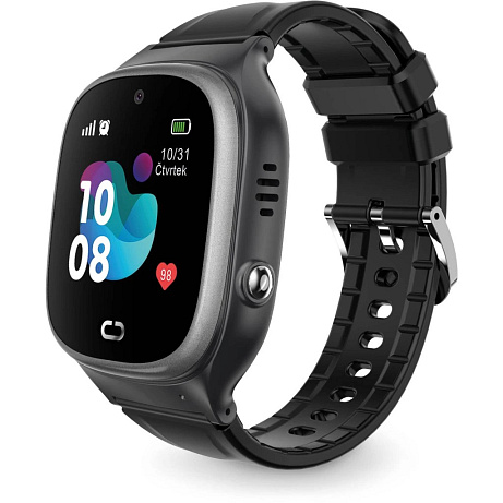 Aligator Watch Junior 2/Black/Sport Band/Black