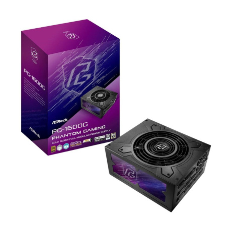 ASROCK zdroj PG-1600G,1600W, 80Plus Gold, 135 mm, ATX 3.1