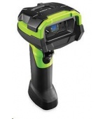 Zebra průmyslová čtečka DS3608-ER 2D odolná GREEN, vibrace USB KIT