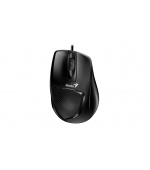 Genius DX-150X/Ergonomická/Optická/Pro praváky/1 000 DPI/Drátová USB/Černá