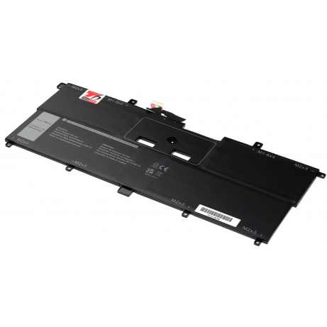 Baterie T6 Power pro Dell XPS 13 9365, 6050mAh, 46Wh, 4cell, Li-pol