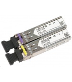 MikroTik SFP (miniGBIC) modul S-45/54LC80D, SM, 80km, 1.25G (pár)