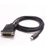 PremiumCord Kabel USB-C na DVI, FullHD@60Hz, 1,8m