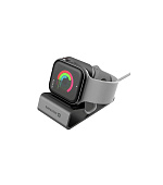 SW HLINÍKOVÝ STOJÁNEK PRO iWATCH ŠEDÝ