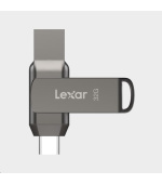 Lexar JumpDrive Dual Drive D400 Type-C/Type-C & Type-A, up to 100MB/s read (USB 3.1) 32GB