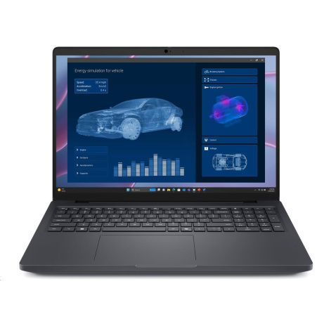 DELL NTB Pro Max 16 MC16250/U7- 265H/32GB/1TSSD/16" FHD+/NVIDIA RTX PRO 1000/WLAN/No AC Adapter/Bck Kb/W11P/3Y PS NBD
