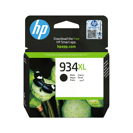 HP 934XL High Yield Black Original Ink Cartridge (1,000 pages)