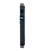 APC Easy PDU, Metered, 1U, 16A, 230V, (8)C13, IEC C14 (2.5m)