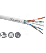 Instalační kabel Solarix CAT6 UTP PVC Eca 500m/cívka SXKD-6-UTP-PVC