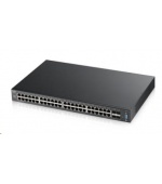 Zyxel XGS2210-52 52-port Managed L2+ Gigabit Switch, 48x gigabit RJ45, 4x 10GbE SFP+