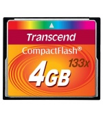 TRANSCEND Compact Flash 4GB (133x)