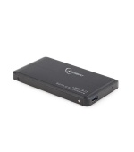 GEMBIRD externí box pro 2.5" zařízení, USB 3.0, SATA, černý