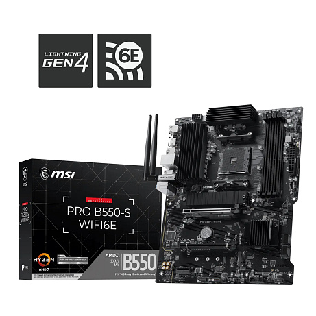 MSI PRO B550-S WIFI6E/AM4/ATX