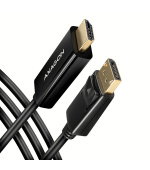 AXAGON RVD-HI14C2, DisplayPort -> HDMI 1.4 redukce / kabel 1.8m, 4K/30Hz