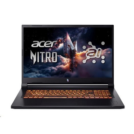 ACER NTB Nitro V 17 (ANV17-I31-97WP),Core 9 270H,17.3"FHD,16GB,1TB SSD,RTX 5070,W11H,Black