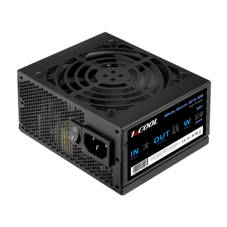 BAZAR - 1stCOOL Zdroj White Storm SFX 400 85+, 400W, SFX, černá - Po opravě