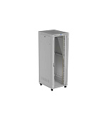 19" VOLNĚ STOJÍCÍ RACKOVÁ SKŘÍŇ 47U 800X1000 ŠEDÉ PROSKLENÉ DVEŘE LCD LANBERG (FLAT PACK) V2