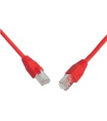 Patchkabel S/FTP,Cat6,2xRJ45, 7m červený