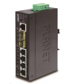 Planet switch IGS-5225-4T2S, průmyslový 4x10/100/1000T, 2x100/1000X SFP, -40~+75°C