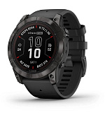 Garmin Fenix 7X PRO Sapphire Solar Carbon Gray DLC Titanium / Black Band, EU