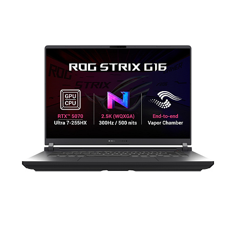 ASUS ROG Strix G16/G615LP-TS288Z/U7-255HX/16"/2560x1600/32GB/1TB/RTX 5070/bez OS/Gray/2R