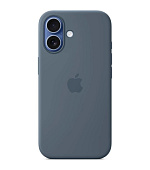 Apple iPhone 17 Silicone Case with MagSafe - Anchor Blue