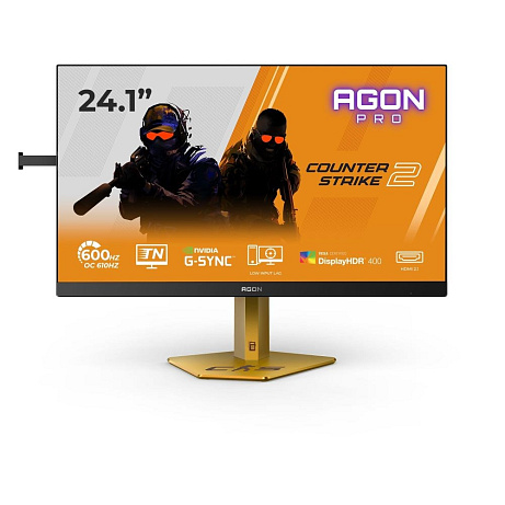 AOC MT 23,8" CS24A - 1920x1080,TN eSports,600Hz(OC 610Hz),2xHDMI,1xDP,USBhub,Pivot
