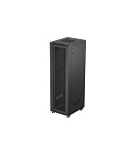 19" VOLNĚ STOJÍCÍ RACKOVÁ SKŘÍŇ 42U/600X800 (FLAT PACK) SE SÍŤOVANÝMI DVEŘMI ČERNÁ LANBERG
