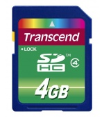 TRANSCEND SDHC karta 4GB Class 4