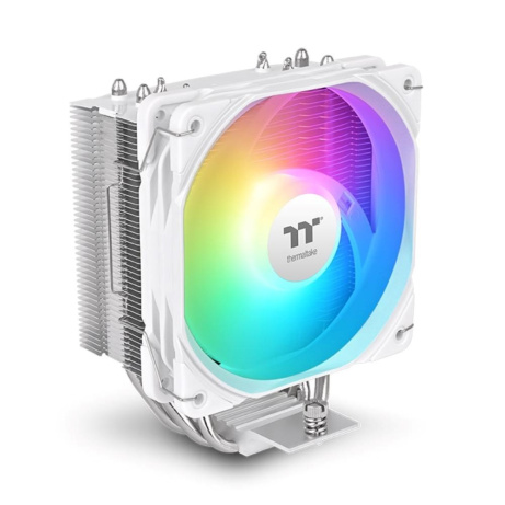 THERMALTAKE Chladič CPU UX400 ARGB, 1x120mm, LGA1851, AM5, bílá
