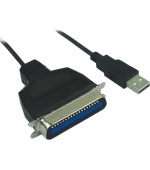 PremiumCord USB printer kabel USB na paralelní port LPT (CEN36M)