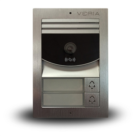 Veria Vstupní kamerová jednotka 802RFID série 2-WIRE s RFID