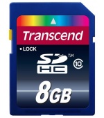 TRANSCEND SDHC karta 8GB Premium, Class 10