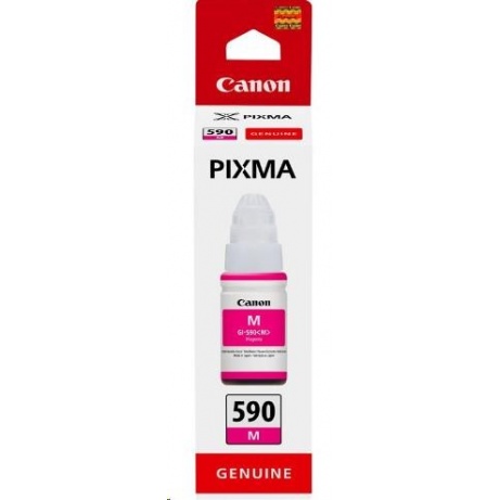 Canon CARTRIDGE GI-590 M purpurová pro Pixma G1500, G2500, G3500, G4500 (7000str.)