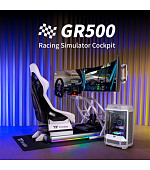 THERMALTAKE Závodní kokpit GR500 Racing Simulator Cockpit, Bílá