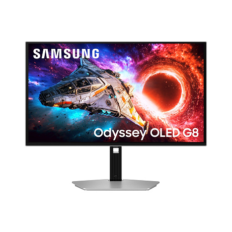 Samsung Odyssey OLED G8/LS27HG800SUXEN/27"/OLED/4K UHD/240Hz/0,03ms/Stříbrná/2R