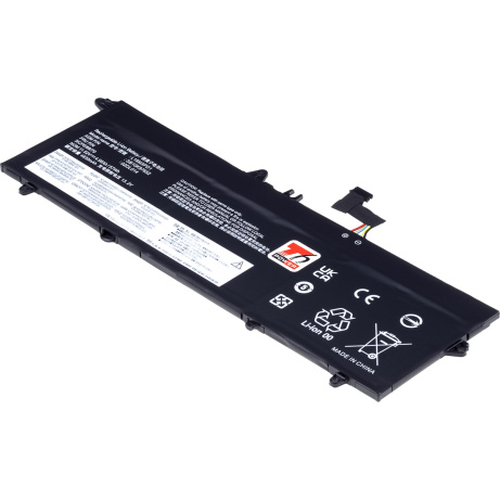 Baterie T6 Power pro Lenovo ThinkPad T490s, T495s, T14s Gen 1, 4950mAh, 57Wh, 3cell, Li-Pol