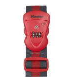 Master Lock Popruh na zavazadlo TSA kombinační 4702EURDRED