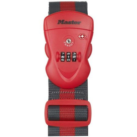 Master Lock Popruh na zavazadlo TSA kombinační 4702EURDRED