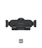 Baseus Univerzální držák do auta Gravity Air Vent s upevněním do ventilační mřížky černý