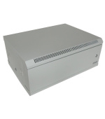 XtendLan 19" nástěnný rozvaděč 4U 600x450, nosnost 60 kg, plné dveře, svařovaný, šedý