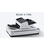 RICOH skener Fi-7700 A3, color, duplex, 100ppm v barvě 300dpi, USB 3.1, ADF 300 + ploché lože A3 (flatbed), Z: 12M