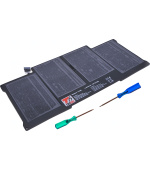 Baterie T6 Power pro Apple MacBook Air 13 2011, 2012, 2013, 2014, 2015, 7150mAh, 54Wh, 4cell, Li-pol