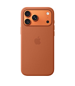 Apple iPhone 17 Pro Max Silicone Case with MagSafe – Terra Cotta