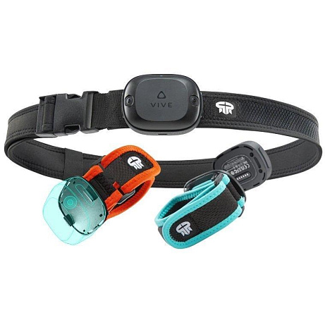 HTC VIVE Ultimate Tracker Strap, Sada popruhů, pro VIVE Ultimate Tracker, neopren, 2× popruh na končetiny, 1× pás