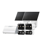 TP-Link Tapo HB410 2x venkovní/outdoor otočná kamera C645D, 1x Tapo H500 (2x 3MP, 2K 1296p, IR 10m, WiFi, micro SD card)