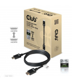 Club3D Kabel Ultra Rychlý HDMI™ Certifikovaný HDMI™ 4K120Hz, 8K60Hz, 2m, 28 AWG