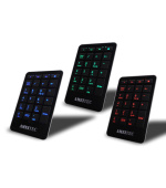 AMEI Keyboard AM-KN101G Professional Letter Green Illuminated digital keypad